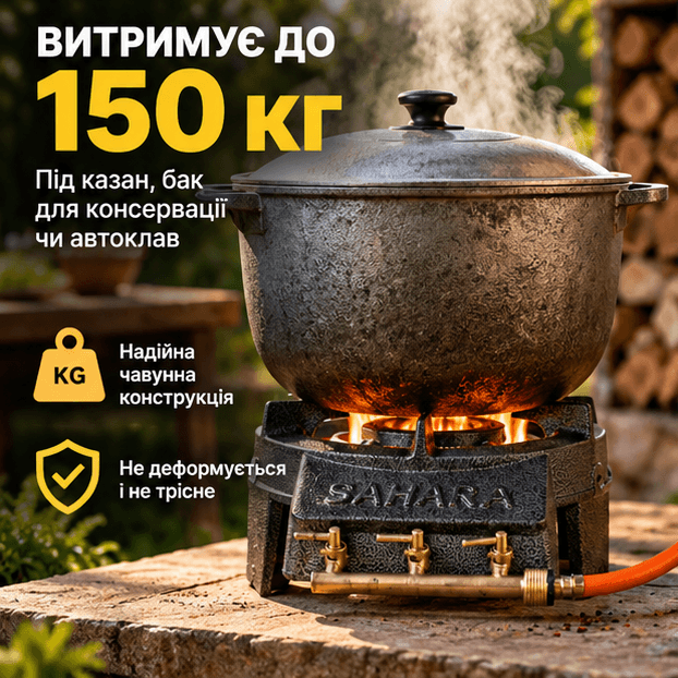 Характеристики чавунної газової плити